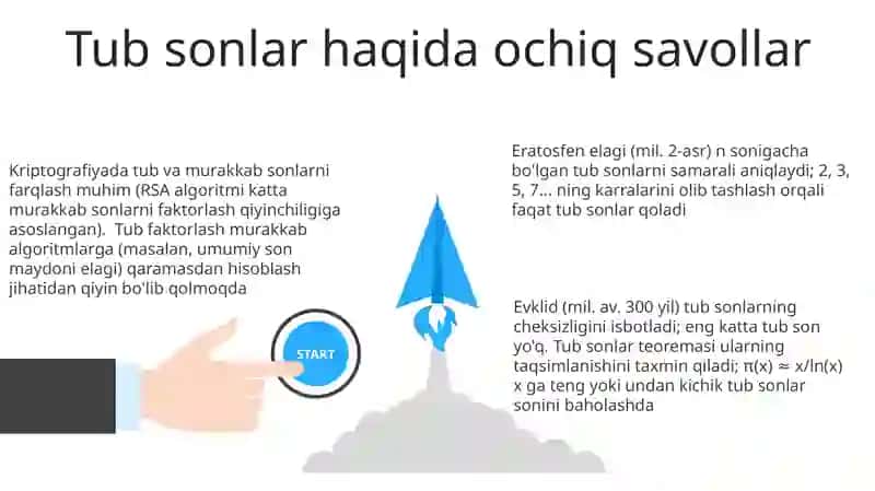 Tub va Murakkab Sonlar 3