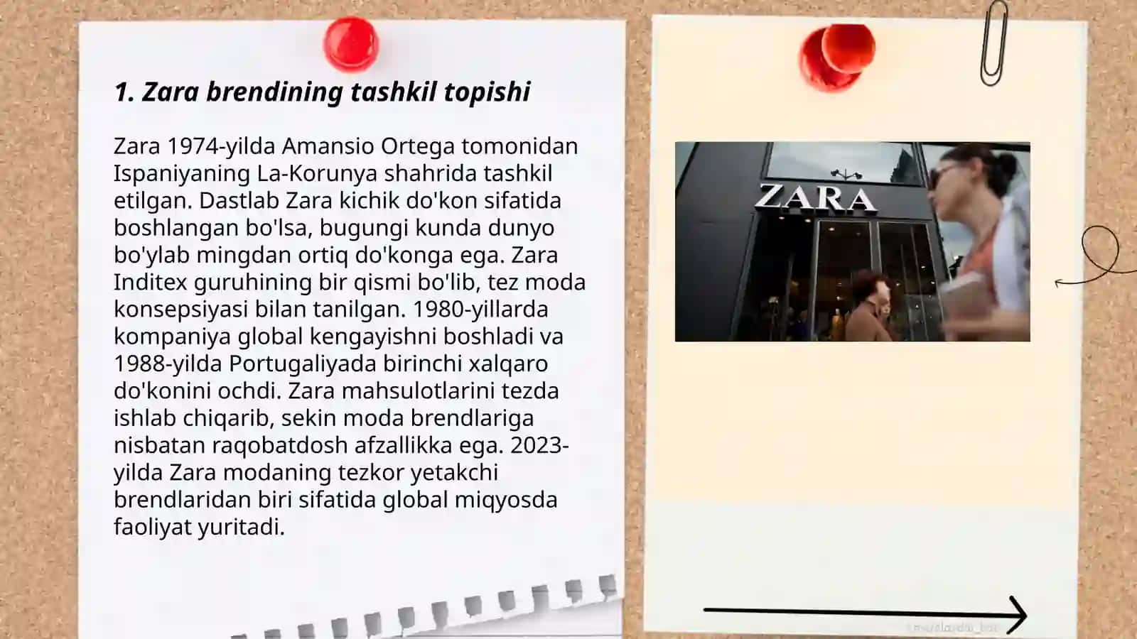 Zara brendining kelib chiqishi 3