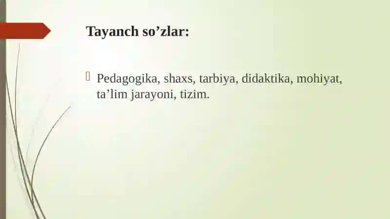 Pedagogika shaxs tarbiyasi va rivojlanishi 3