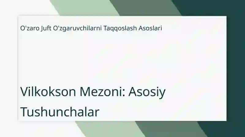 Vilkokson mezoni: Asosiy tushunchalar va qo'llanilish sohalari 3