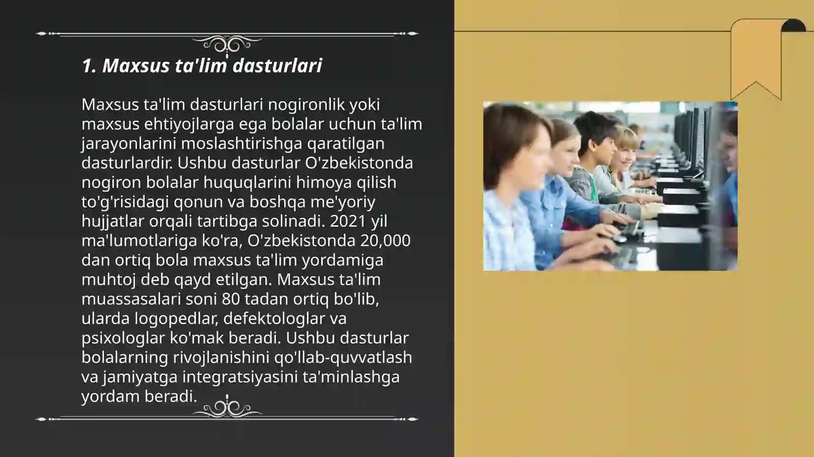 Maxsus ta'lim dasturlari 3