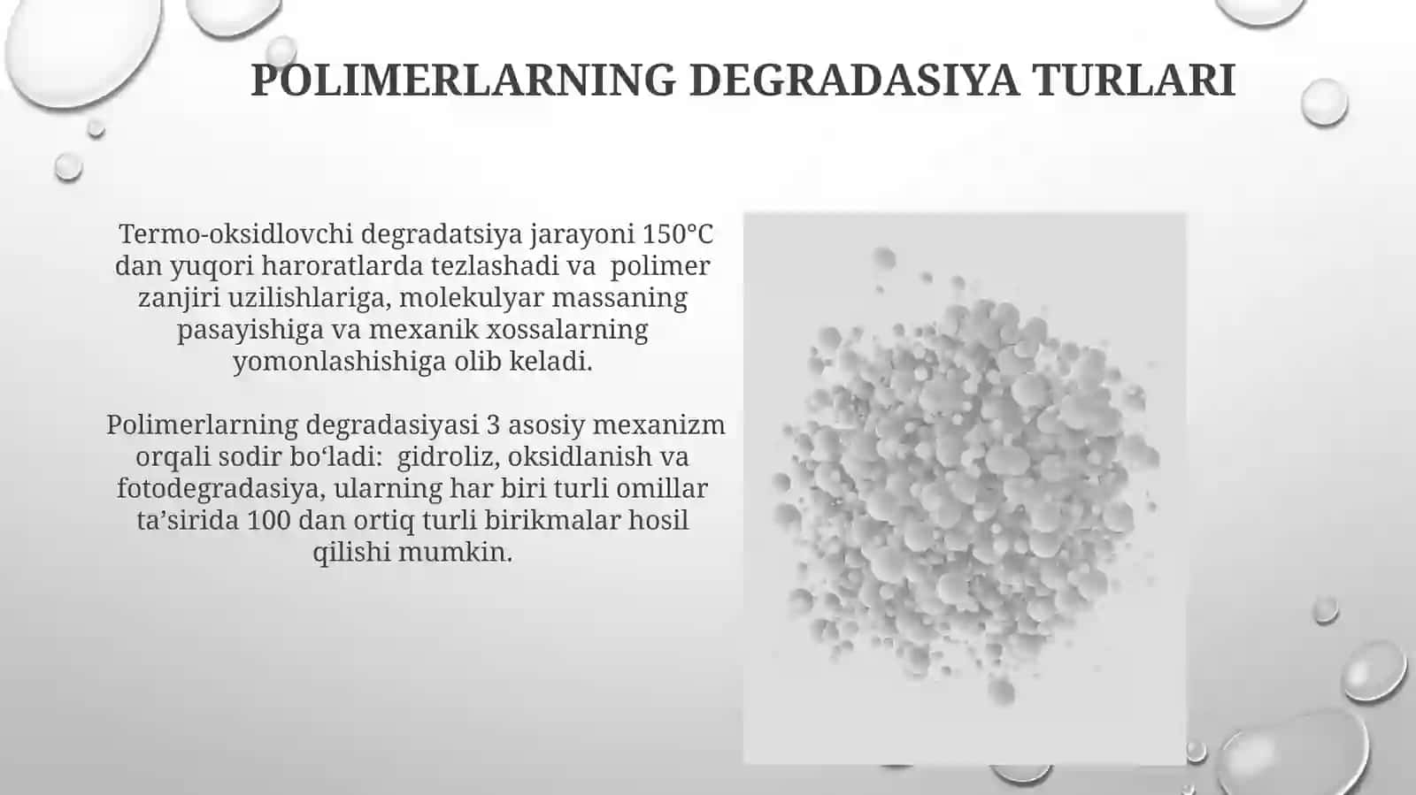 Polimerlarning Degradasiya Turlari 3