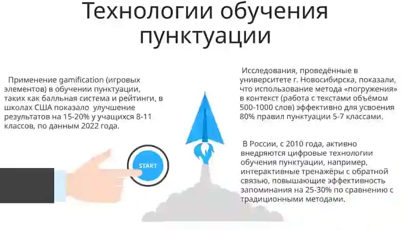 Методика и технология обучения пунктуации 3