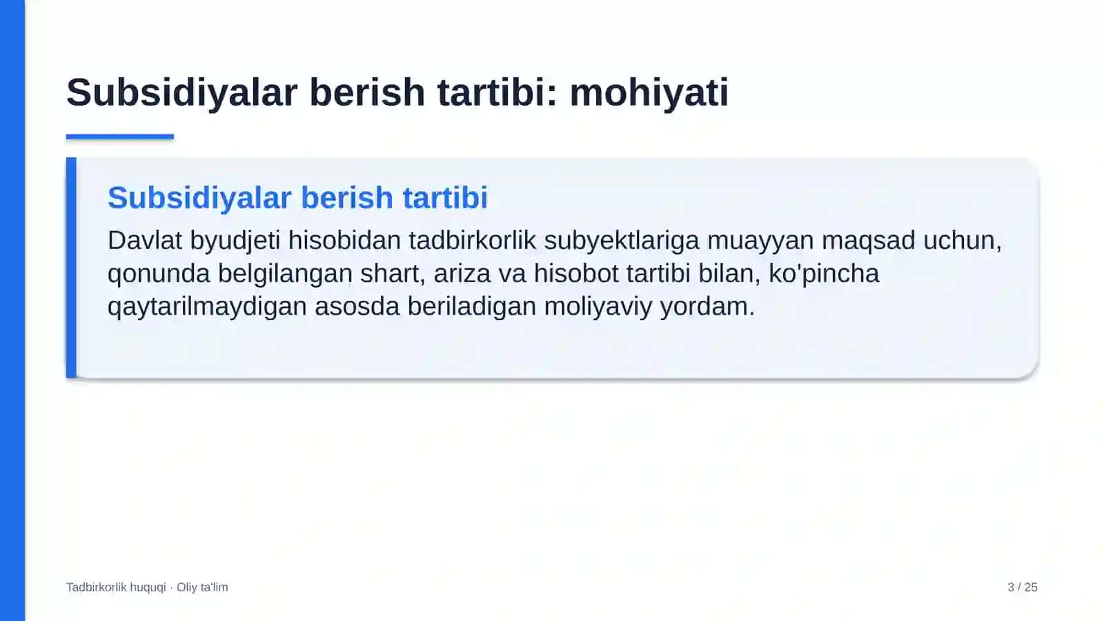 qo'g'irchoq teatrlarida subsidiyalar berish tartibi 6106 3