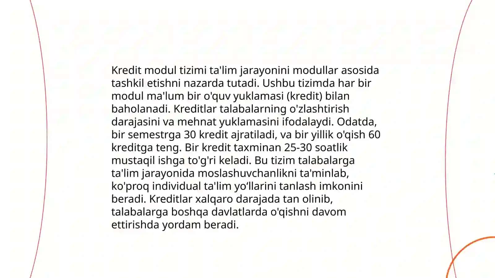 Kredit modul tizimi haqida tushuncha 3
