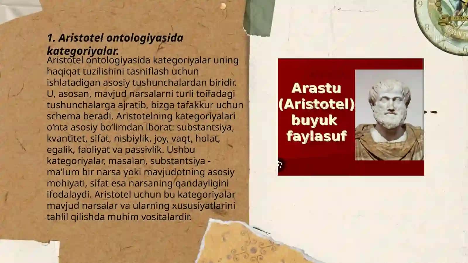 Aristotel Ontologiyasi 3