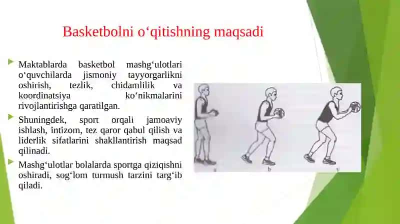 BASKETBOL MASHG‘ULOTLARINI MAKTABLARDA O‘RGATISH USLUBIYOTI 3