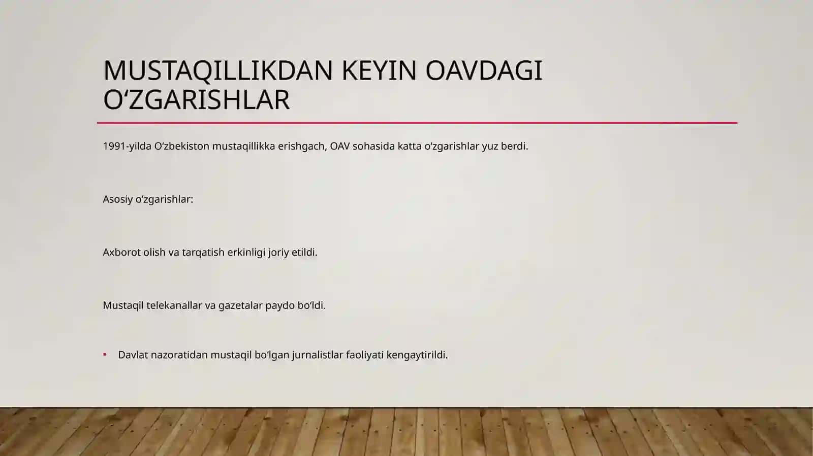 Oʻzbekistonda ommaviy axborot vositalarining taraqqiyoti 3