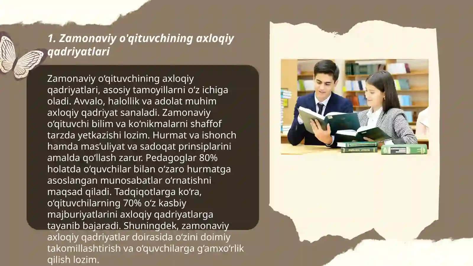 Zamonaviy o'qtuvchi va uning ma'naviy qiyofasi 3