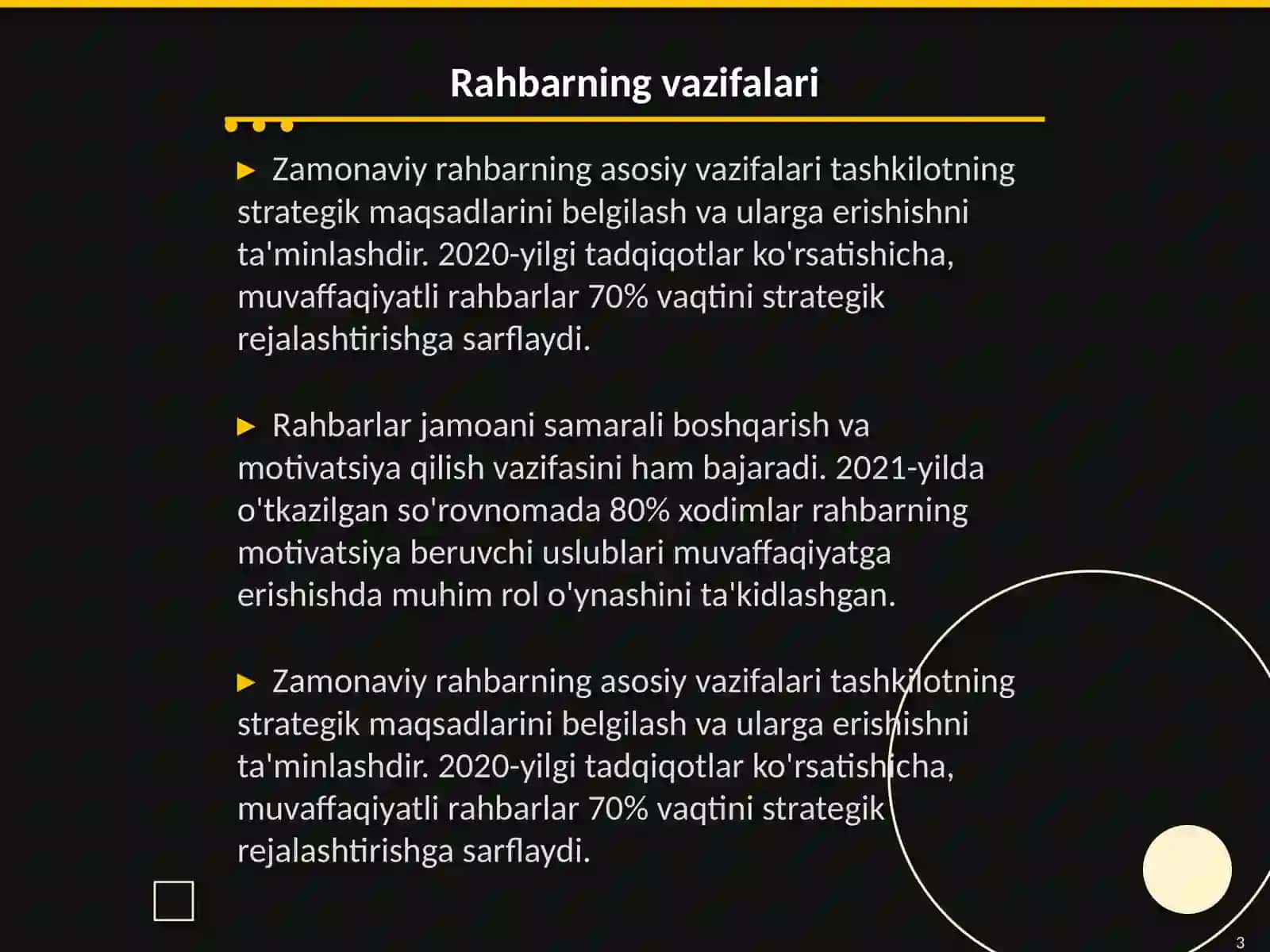 Zamonaviy rahbar sifatlari 3