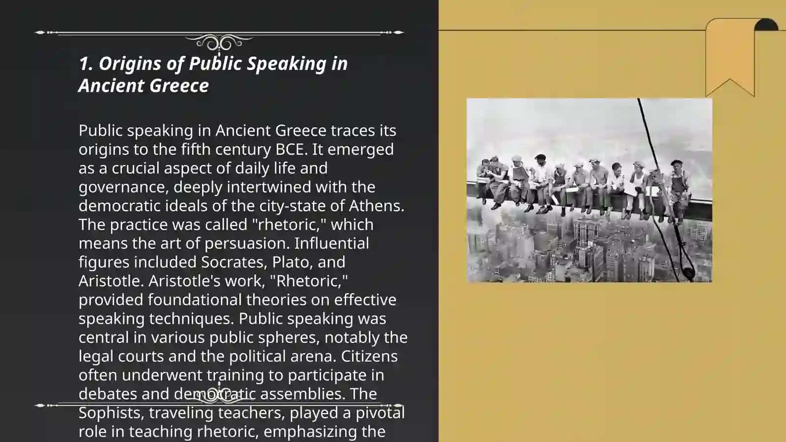 History of public speaking 3