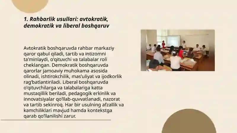 talim jarayonida boshqaruv usullar 3