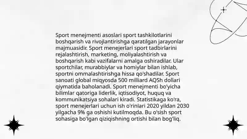 Sportda molitaviy menejment 3