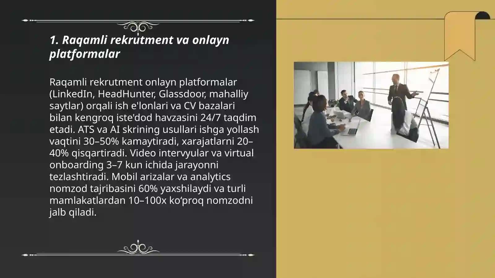 Recruitmentning zamonaviy yoʻnalishlari 3