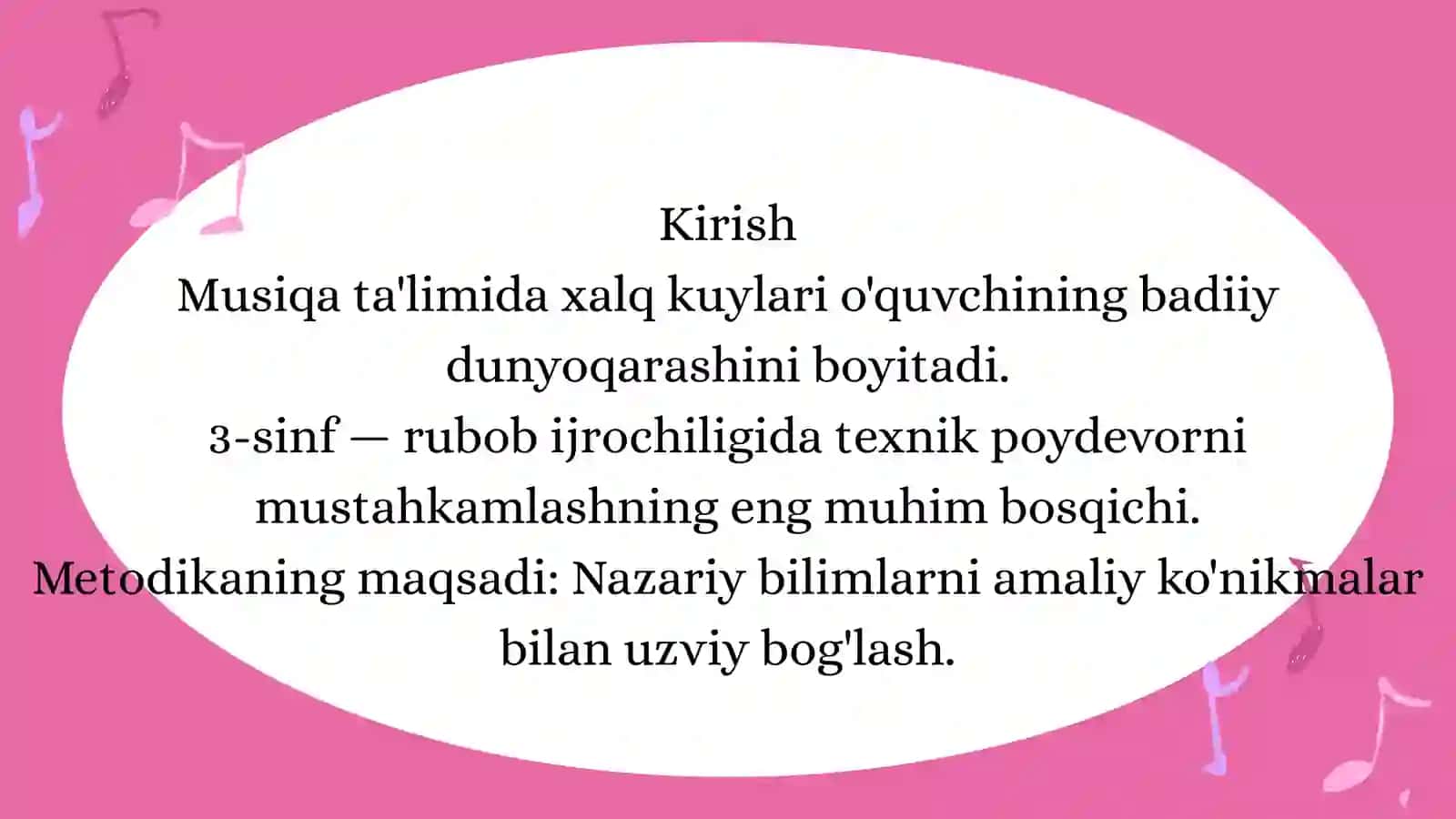 "O‘rdakcha"ni qashqar rubobida o‘rgatish metodikasi 3