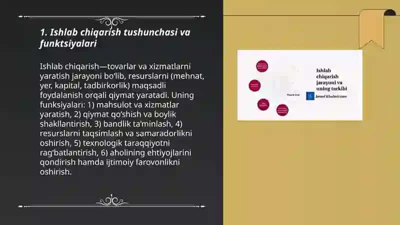 Ishlab chiqarish va uning omillari 3