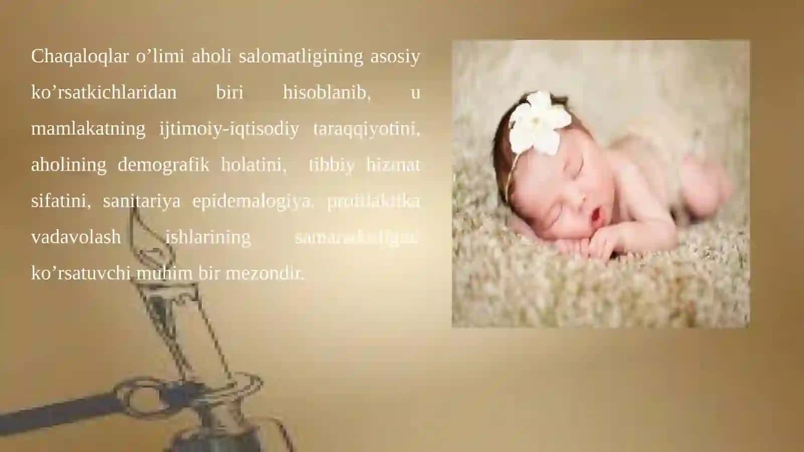 Chaqaloqlar o'limi, uning davrlari va hisoblash metodlari 3