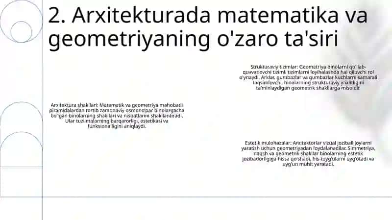 Geometriya Va Matematikaning Hayotdagi O'Rni 3