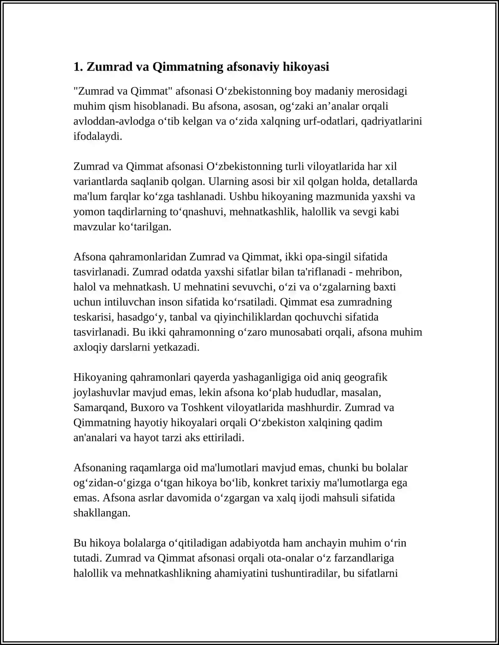 ZUMRAD VA QIMMAT ERTAGI 3