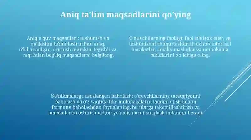 Yangi Mavzuni O'Zlashtirishga Tayyorlash Mashg'Ulotlari 3
