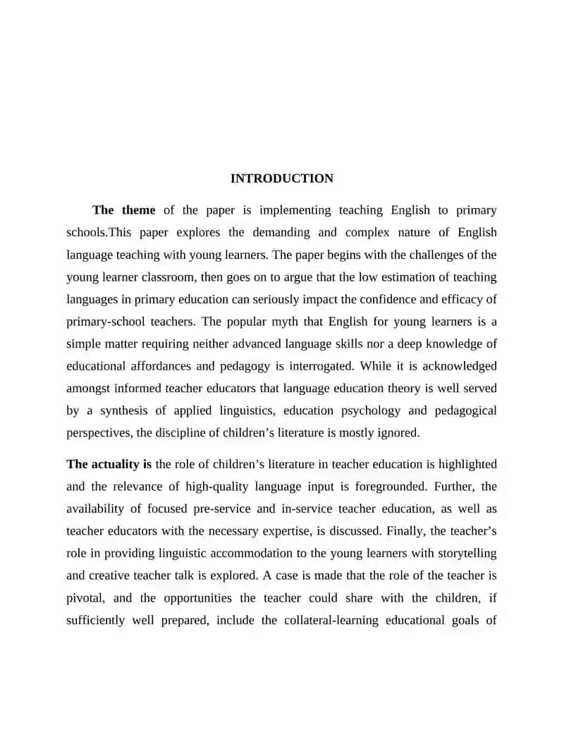 Teaching English to primary  school children 3