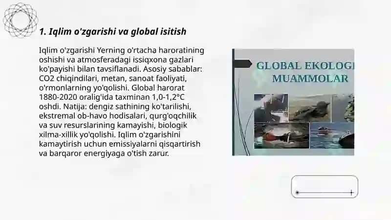 Global ekologik muammolar 3