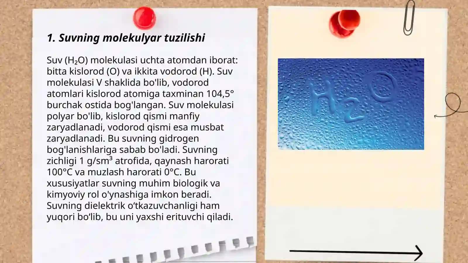 Suvning kimyoviy va biologik xususiyatlari 3