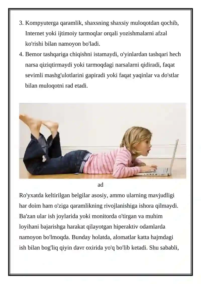 Kompyuterga qaramlik 3