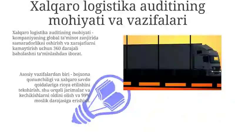 Xalqaro logistika auditi 3