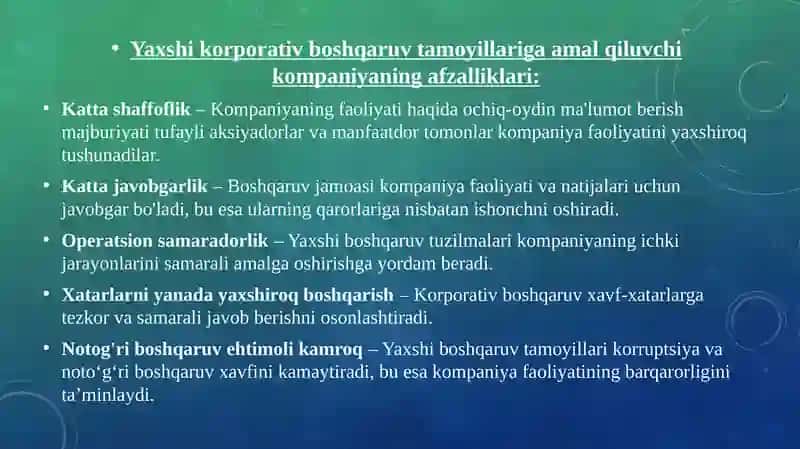 KORPORATIV BOSHQARUV 3