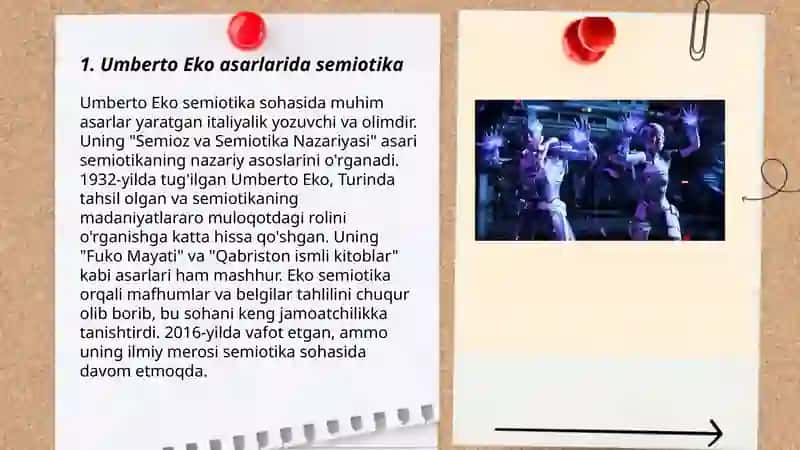 Umberto Eko asari tahlili 3