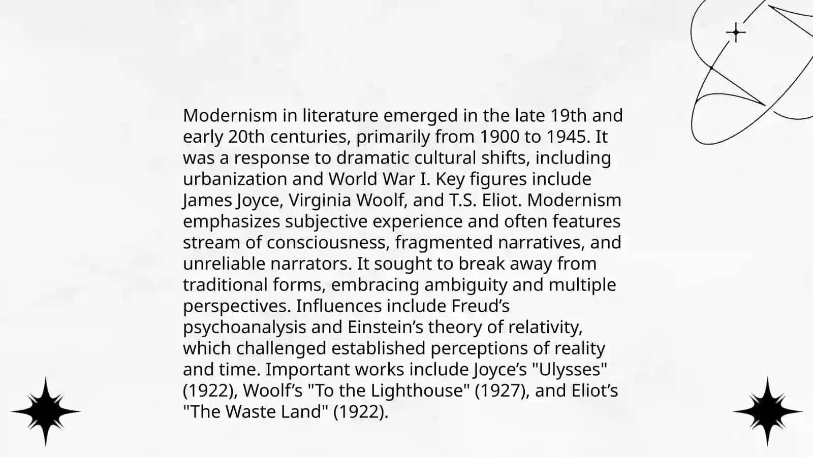 The Twentieth Century Literature 3