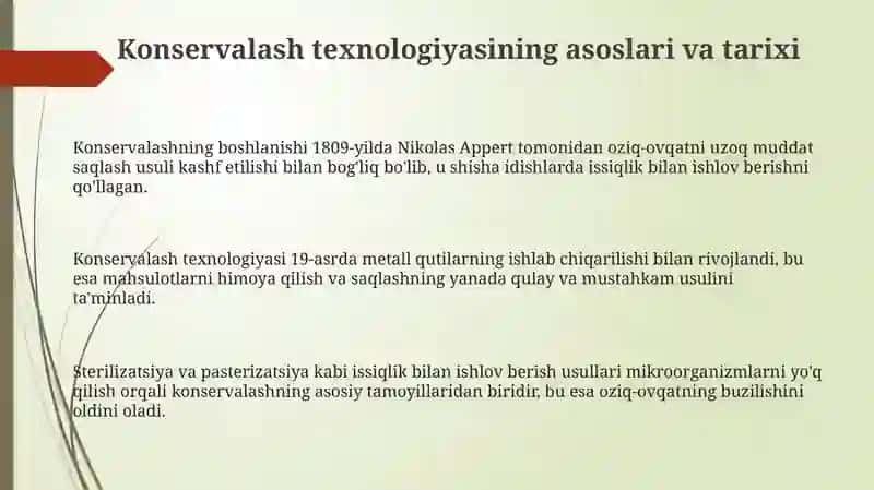Konserva bilan qadoqlash texnologiyasi 3