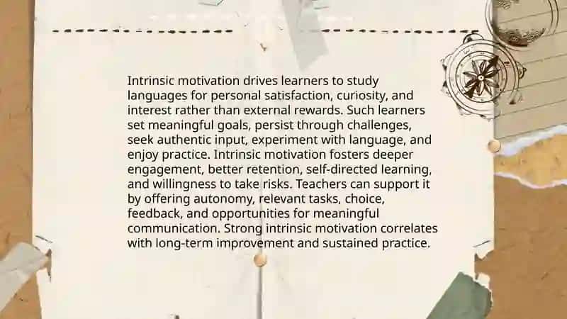 The characteristics of good language learners 3