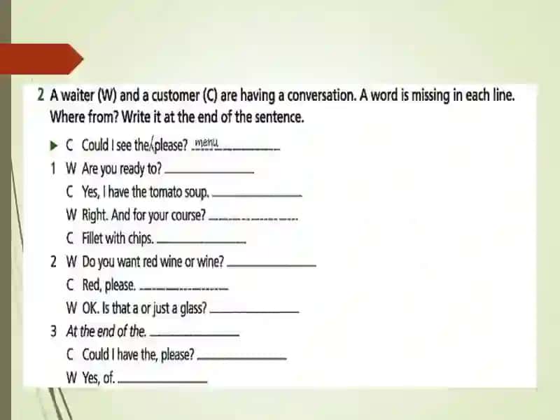 LESSON 5. REVISION 3