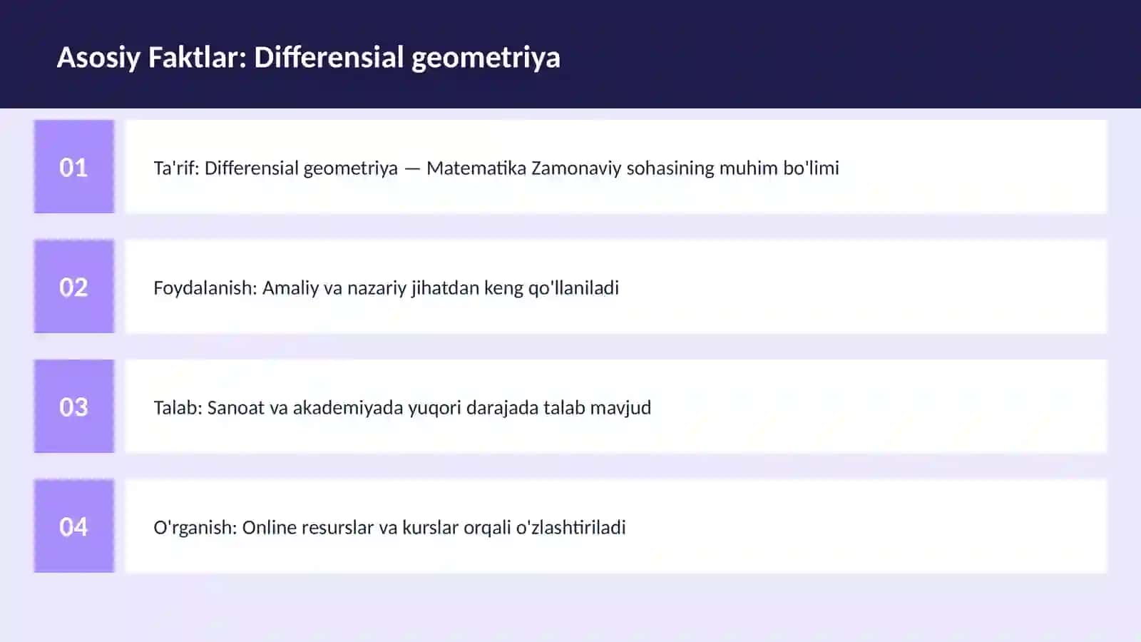 FAN | MATEMATIKA ZAMONAVIY 3