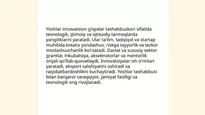 Yoshlar – innovatsion g'oyalar tashabbuskori 3