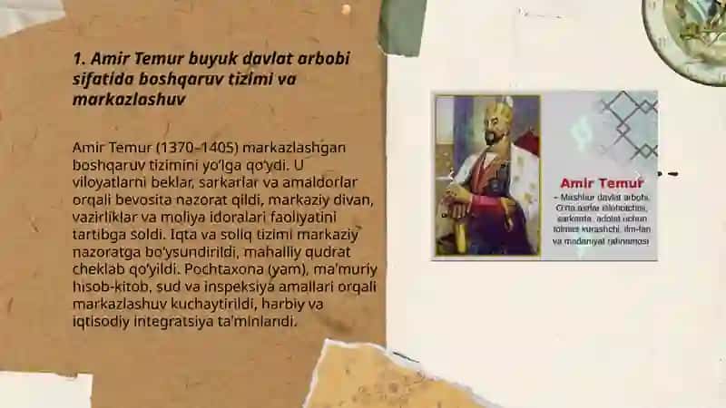 Amir Temur buyuk davlat arbobi 3