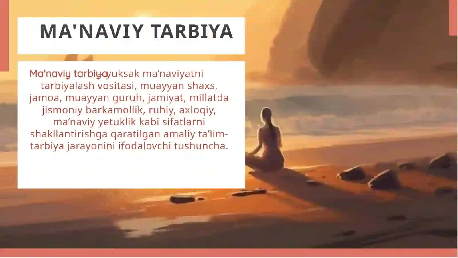 MA'NAVIY VA AXLOQIY TARBIYA 3