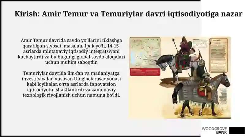 Temur va Temuriylar davridagi iqtisodiy siyosat 3