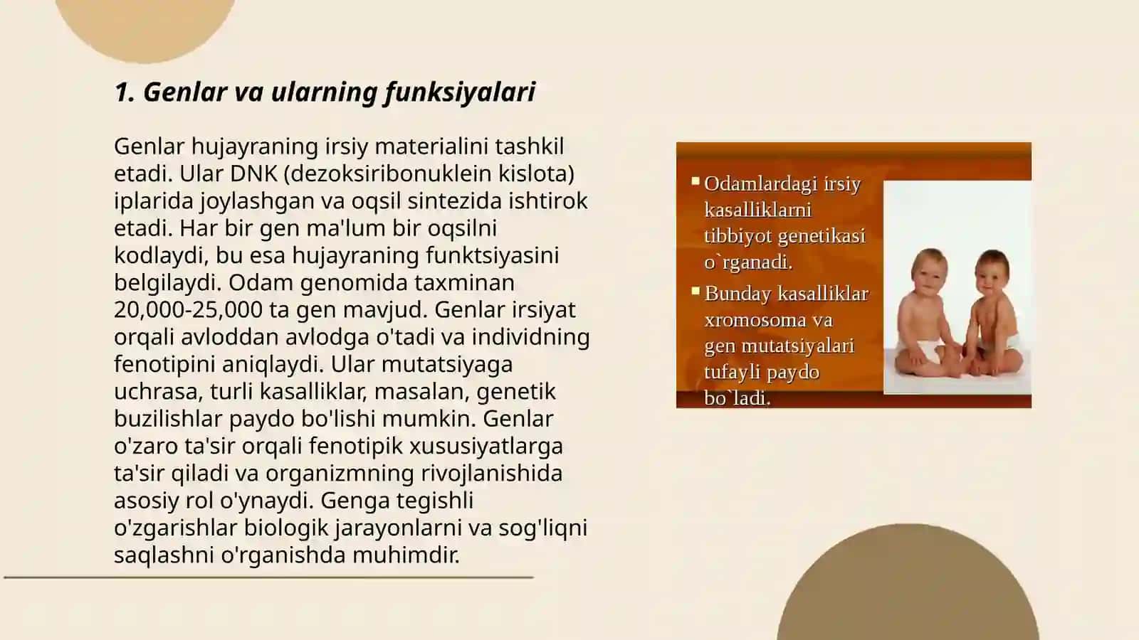 Genlarni birikkan holda irsiylanishi 3