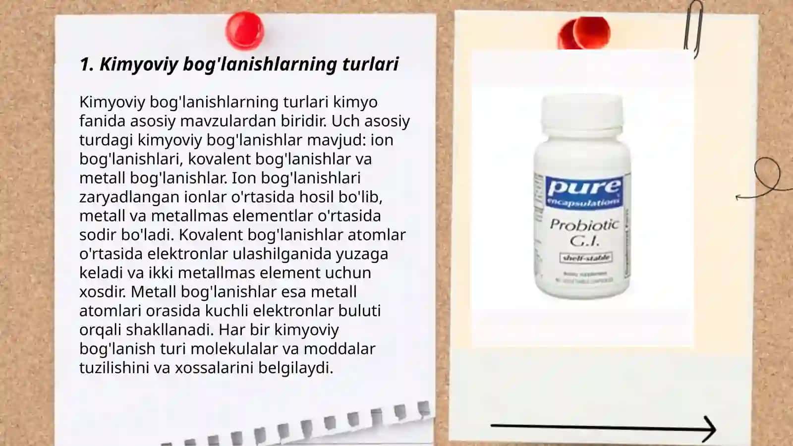 Kimyoviy bog'lanishlar va xossalari 3