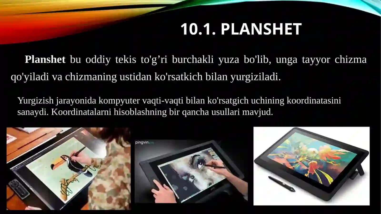 KIRITISH – CHIQARISH QURILMALARI, ULARNING INTERFEYSLARI 3