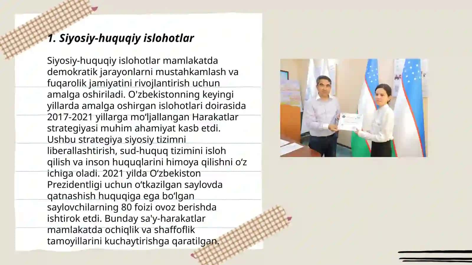 Siyosiy-huquqiy islohotlar 3