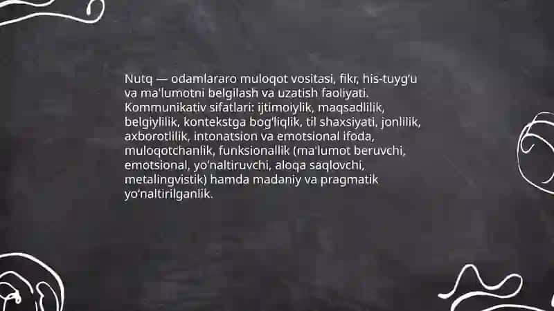 Nutqning kommunikativ sifatlari 3