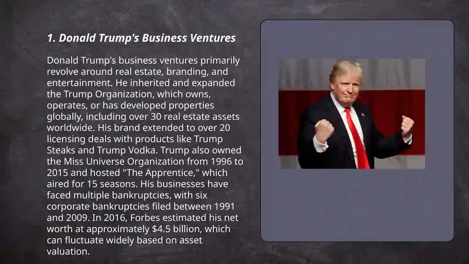 Donald Trump's Business Ventures 3