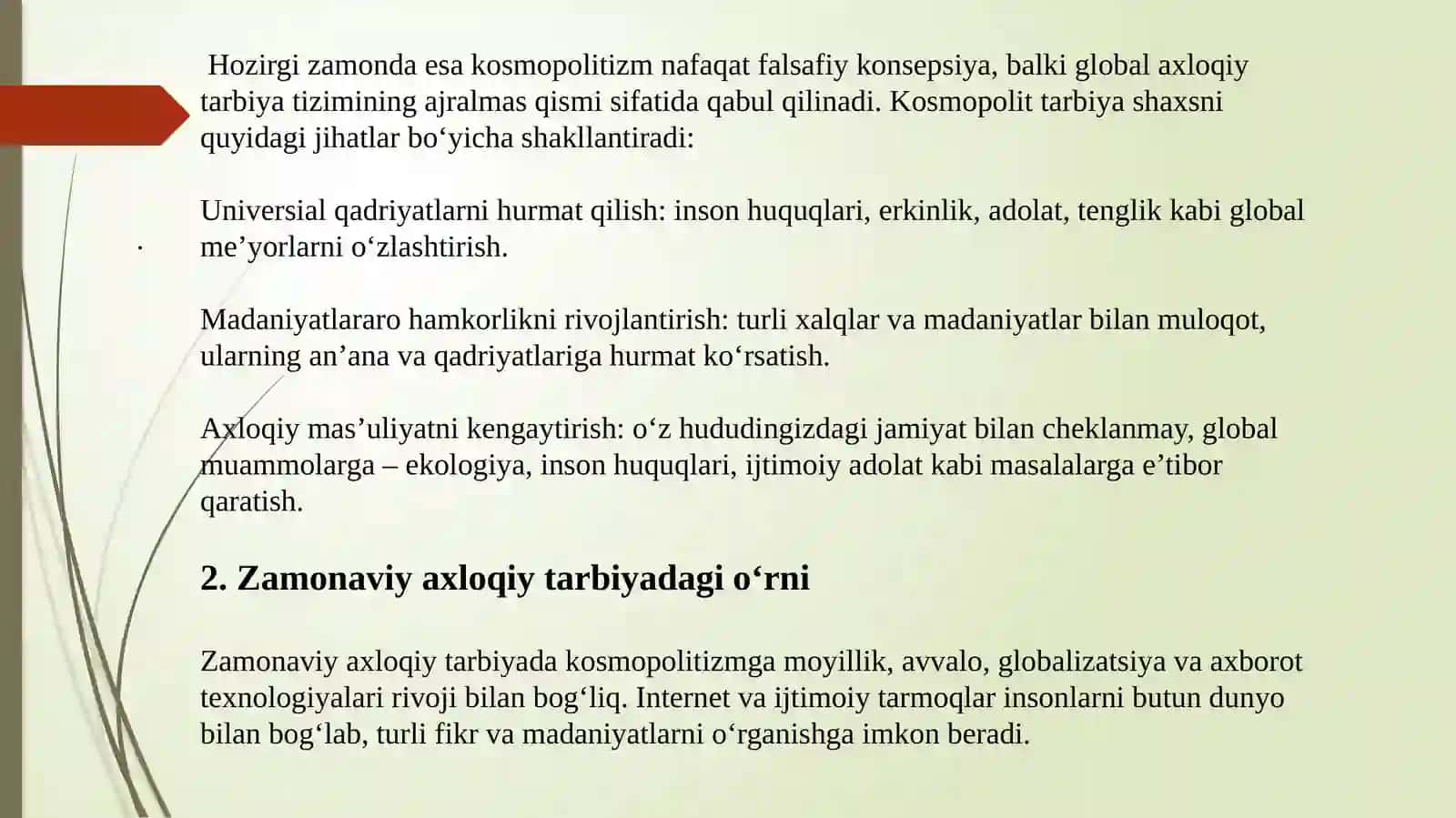 Zamonaviy axloqiy tarbiyada kosmopolitizm gamoyillik 3