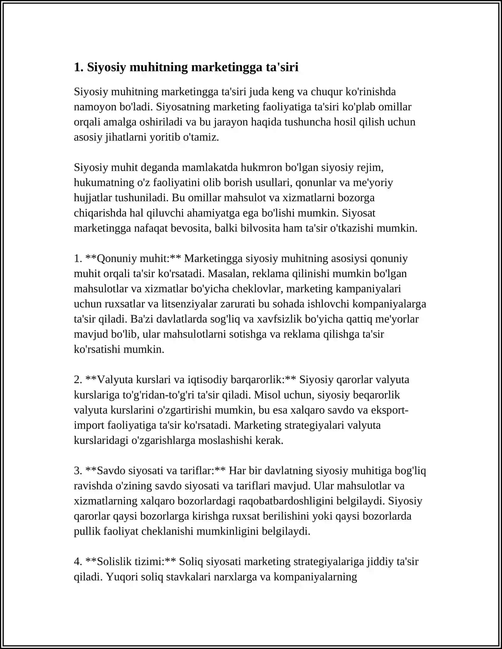 MARKETINGDA SIYOSIY VA MADANIY MUHITLAR 3