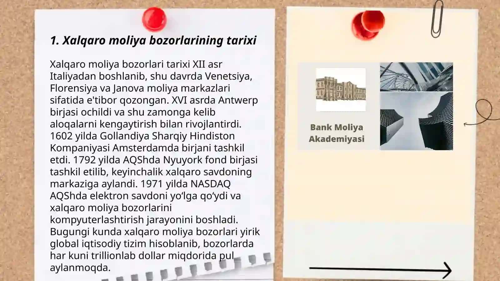 Xalqaro moliya bozorlari 3