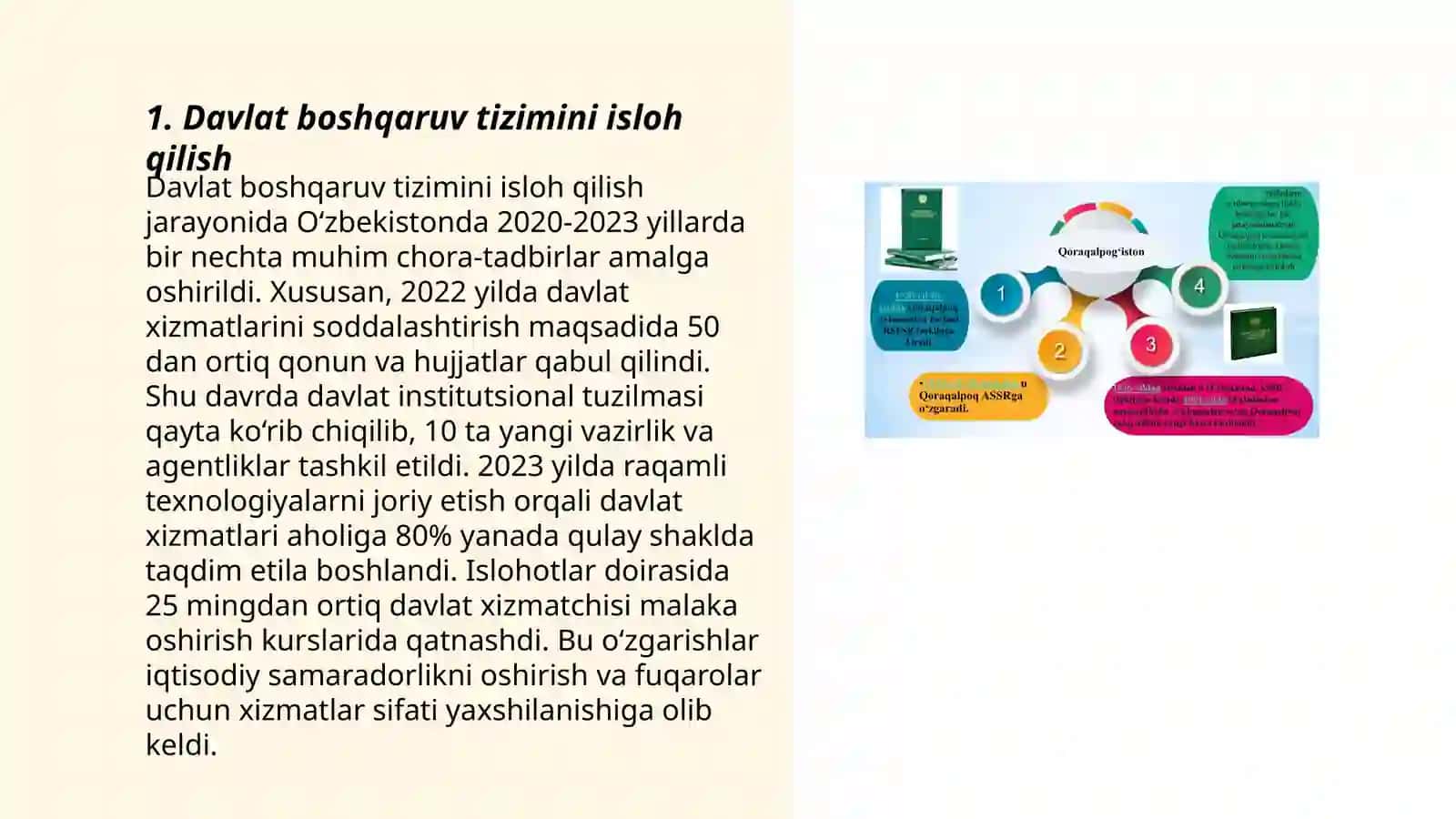 Davlat boshqaruv tizimini isloh qilish 3